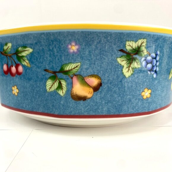 Villeroy & Boch 10" Porcelain Serving Bowl Large "Biella" Citta & Compagna EUC - Picture 4 of 7